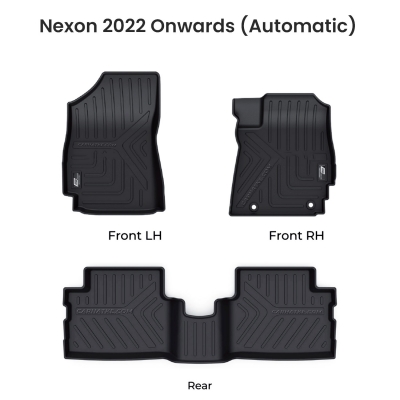 GFX Tata Nexon 2022 Onwards Custom Fit LLM LifeLong TPV Mats GFX Tata Nexon 2022 Onwards Custom Fit LLM LifeLong TPV Mats
