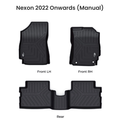 GFX Tata Nexon 2022 Onwards Custom Fit LLM LifeLong TPV Mats GFX Tata Nexon 2022 Onwards Custom Fit LLM LifeLong TPV Mats