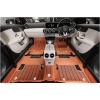 Luxury Florino Floor Mats for BMW 3 Series 2011-2019 - Tan Color