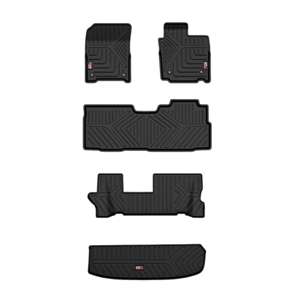 GFX Trunk & Floor Mats for MG Hector Plus 2020 Onwards - 7 Seater