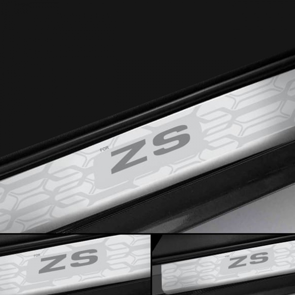 Galio Stainless Steel Door Sill Guards for MG ZS EV 2021 Onwards