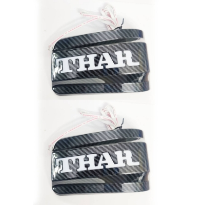 Cnleague Side Mirror LED Indicator Lights for Mahindra Thar Onwards - Carbon Fiber