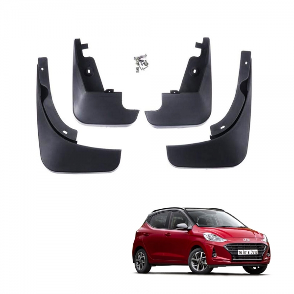 Hyundai Grand i10 Nios Onwards Techo Best Quality O.E Type Mudflap (Set Of 4Pcs.)