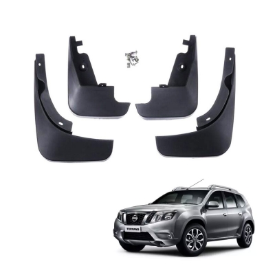 Techo O.E. Type Mud Flaps for Nissan Terrano 2013 Onwards Techo O.E. Type Mud Flaps for Nissan Terrano 2013 Onwards