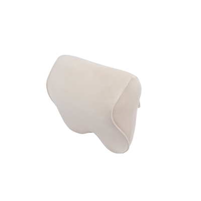 Orthopedic Comfort Neck Rest for Car – Beige Color (Medium Size)