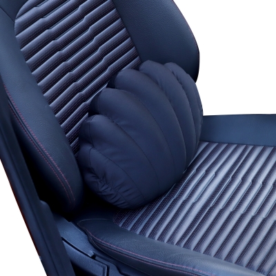 Orthopedic Flower Pillow for Car, Chair and Office Chair - Black Color