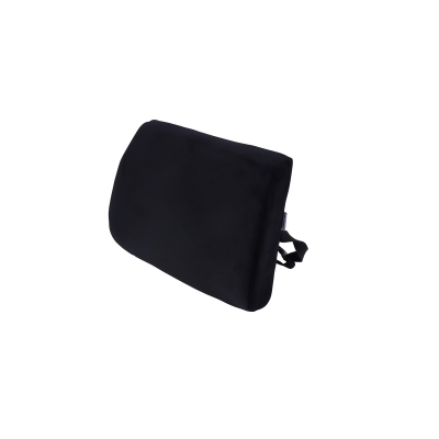 Orthopedic L4 Lumbar Support Back Cushion for Car, Chair and Office Chair - Black Color