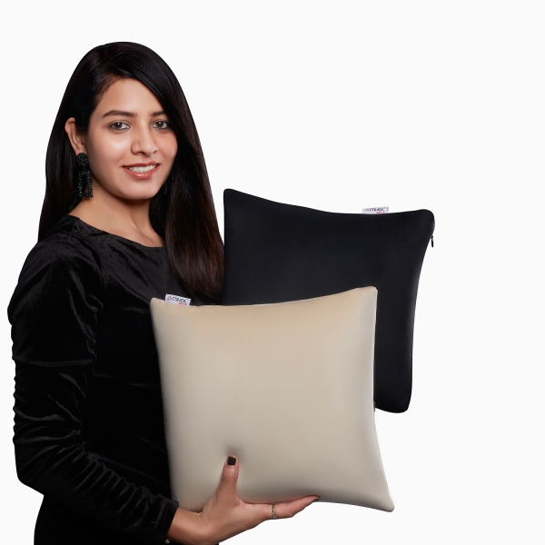Orthopedic Cushion Pillow for Car, Chair and Office Chair - Black Color Orthopedic Cushion Pillow for Car, Chair and Office Chair - Black Color