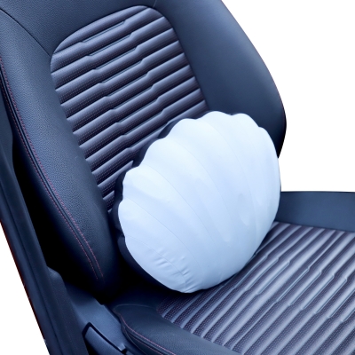 Orthopedic Flower Pillow for Car, Chair and Office Chair - White Color