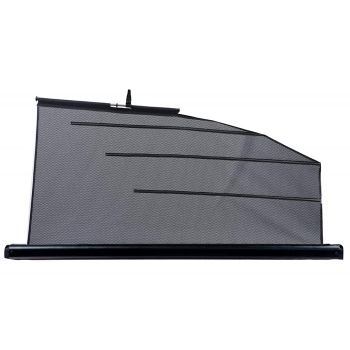 Automatic rear store window shade