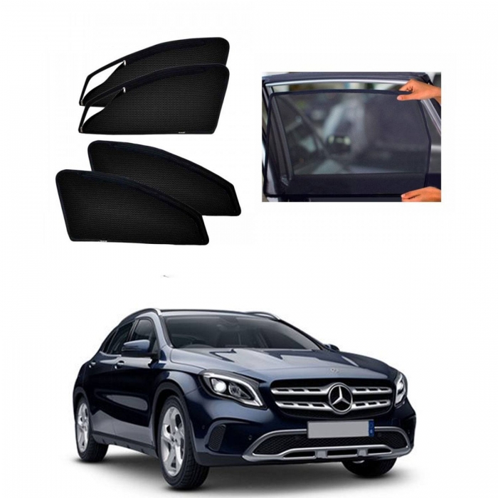 Car Window Magnetic Sunshade For Mercedes GLA (zipper) Car Window Magnetic Sunshade For Mercedes GLA (zipper)