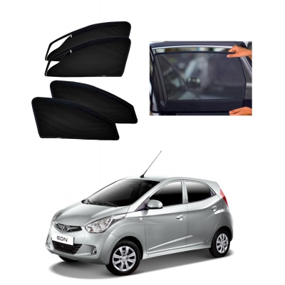 Hyundai Eon 2011 Onwards Zipper Magnetic Window Sun Shades - 4 Pieces Hyundai Eon 2011 Onwards Zipper Magnetic Window Sun Shades - 4 Pieces