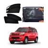 Mahindra TUV 300 2015 - 2022 Zipper Magnetic Window Sun Shades Set Of 6