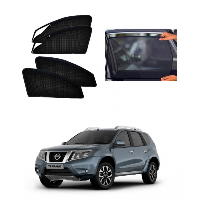 Nissan Terrano Car Zipper Magnetic Window Sun Shades Set Of 6 Nissan Terrano Car Zipper Magnetic Window Sun Shades Set Of 6