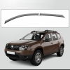 Galio Chrome Line Door Visor for Renault Duster 2012 Onwards