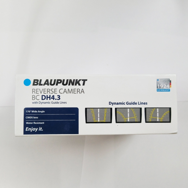 Blaupunkt BC DH4.3 Universal OE Fitment Type Rear Number Plate Camera with SD Picture Quality & Dynamic Guidelines