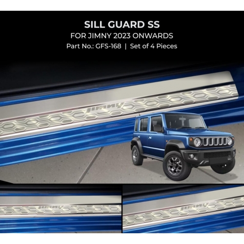 Galio Maruti Suzuki Jimny Door Sill Plates Guards