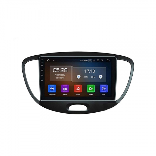 Hyundai i10 Old 9 Inches HD Touch Screen Smart Android Stereo (2GB, 16GB) with Stereo Frame By Carhatke