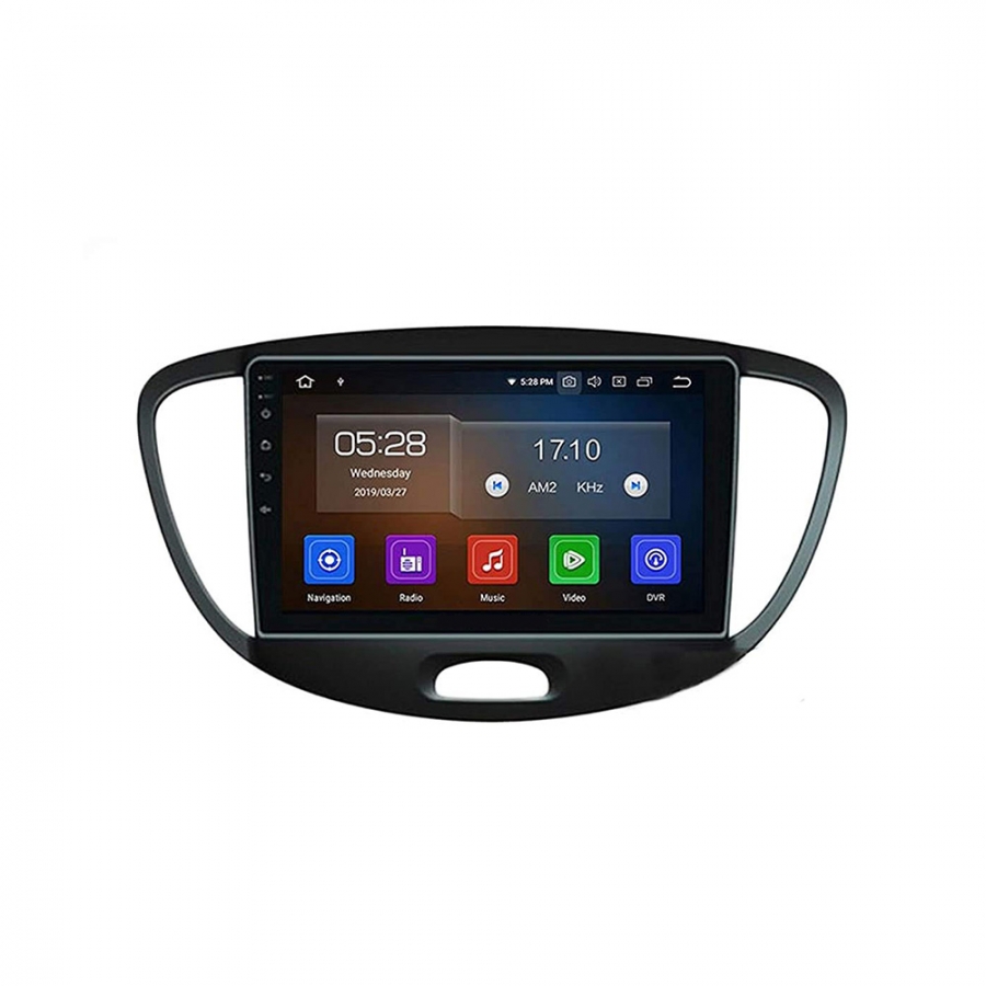 9 Inch Android Car Stereo for Hyundai i10 Old | 4GB RAM 64GB | Wireless CarPlay & Android Auto | 8 Core Processor| DSP | 360 Camera & 4G Option
