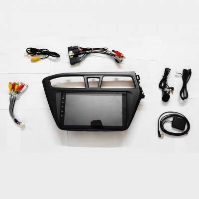Hyundai i20 Elite 2014-2018 9 Inches HD Touch Screen Smart Android Stereo (2GB, 16GB) with Stereo Frame By Carhatke