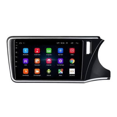 9 Inch Android Car Stereo for Honda City Idtech 2014 | 4GB RAM 64GB | Wireless CarPlay & Android Auto | 8 Core Processor| DSP | 360 Camera & 4G Option