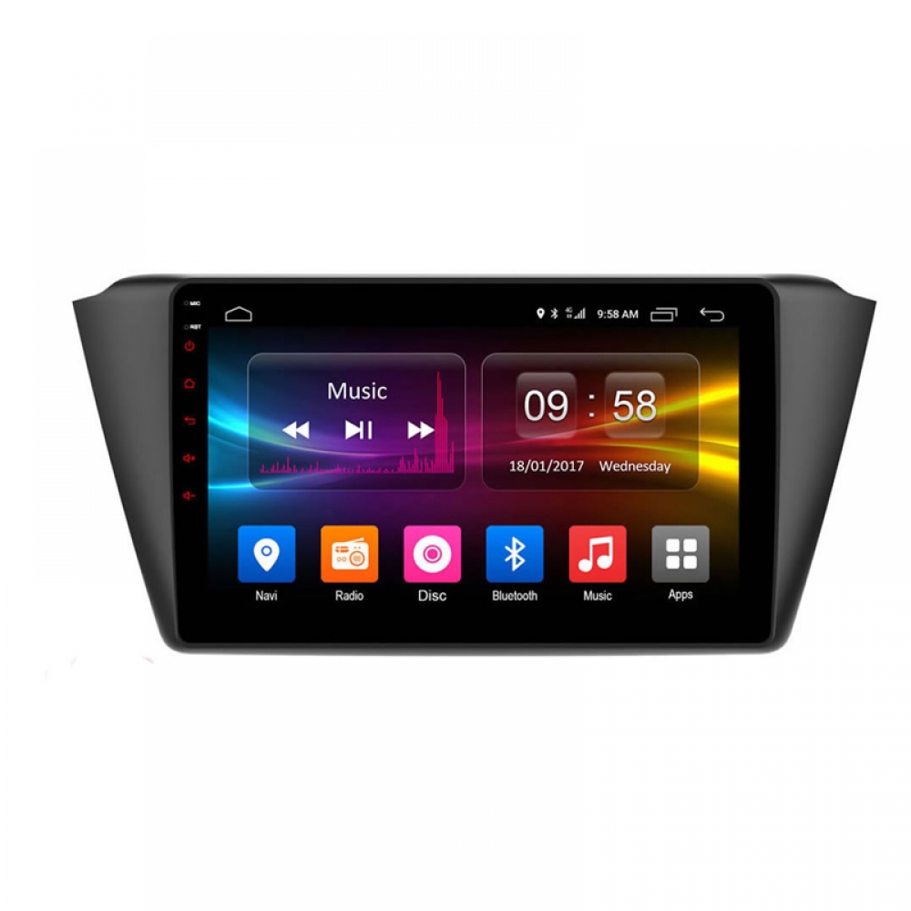 9 Inch Android Car Stereo for Skoda Fabia | 4GB RAM 64GB | Wireless CarPlay & Android Auto | 8 Core Processor| DSP | 360 Camera & 4G Option