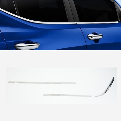 Nissan Sunny Lower Window Chrome Garnish Trims (Set Of 6Pcs.)