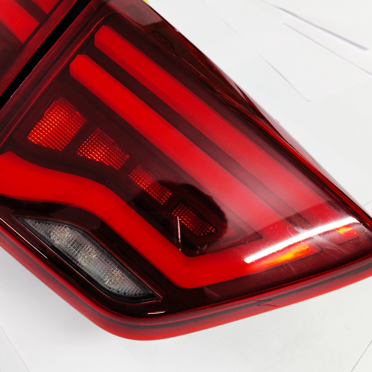 Maruti Suzuki Brezza 2016 2020 Audi Style Modified Led Tail Lights Set Of 2 Pcs 7849