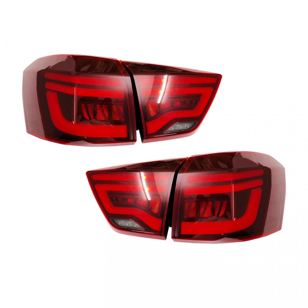 Maruti Suzuki Brezza 20162020 Audi Style Modified LED Tail lights (Set