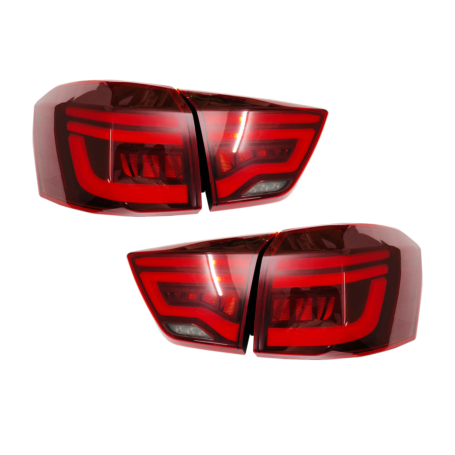 Maruti Suzuki Brezza 20162020 Audi Style Modified LED Tail lights (Set