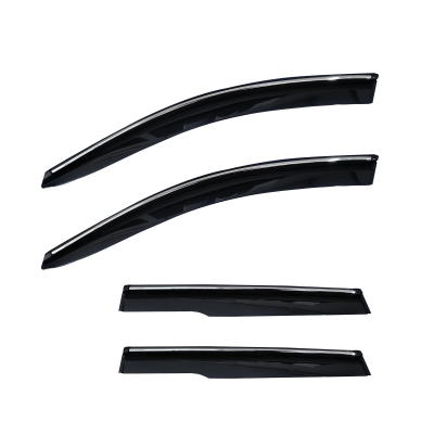GFX Tata Harrier 2019 Onwards Door Visor with Chrome Line GFX Tata Harrier 2019 Onwards Door Visor with Chrome Line