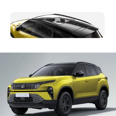 Roof Rail for Tata Harrier 2019 Onwards - Matte Black Roof Rail for Tata Harrier 2019 Onwards - Matte Black