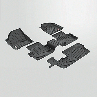 GFX Tata Safari 6 Seater 2023 Onwards Custom Fit LLM LifeLong TPV Mats
