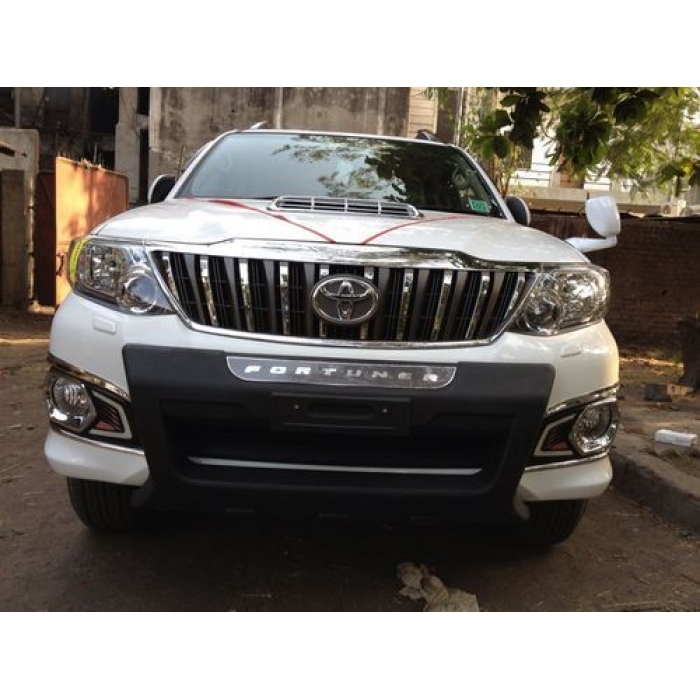 Toyota Fortuner Type 2 Prado Style Front Grill in High Quality ABS Material (Made In Thailand) Toyota Fortuner Type 2 Prado Style Front Grill in High Quality ABS Material (Made In Thailand)