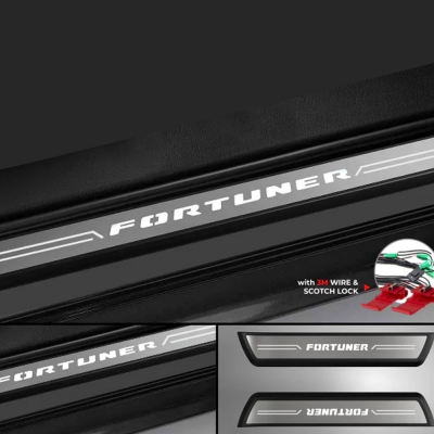 GFX Illuminated Sill Guards for Toyota Fortuner 2016 Onwards GFX Illuminated Sill Guards for Toyota Fortuner 2016 Onwards