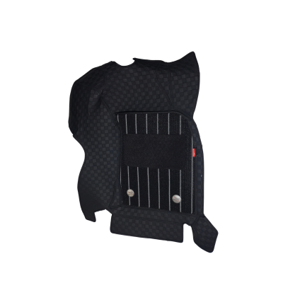 Black Color Luxury Florino Floor Mats for Toyota Innova 2005-16