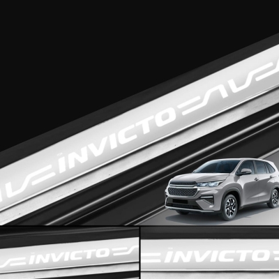 Galio Stainless Steel Door Sill Guards for Maruti Suzuki Invicto 2023 Onwards Galio Stainless Steel Door Sill Guards for Maruti Suzuki Invicto 2023 Onwards