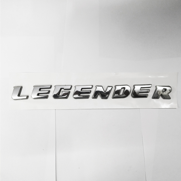 Galio Legender Logo 3D Chrome Letter