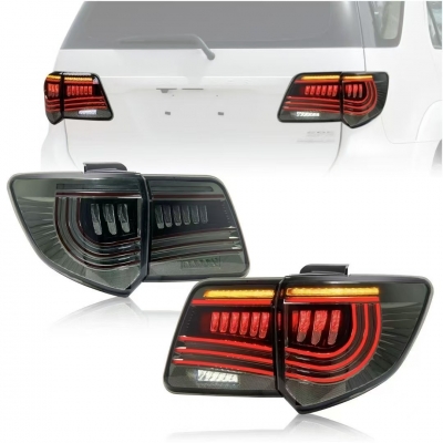 Dodge Style LED Tail Light for Toyota Fortuner 2012-2016 - Smoke Glass Dodge Style LED Tail Light for Toyota Fortuner 2012-2016 - Smoke Glass