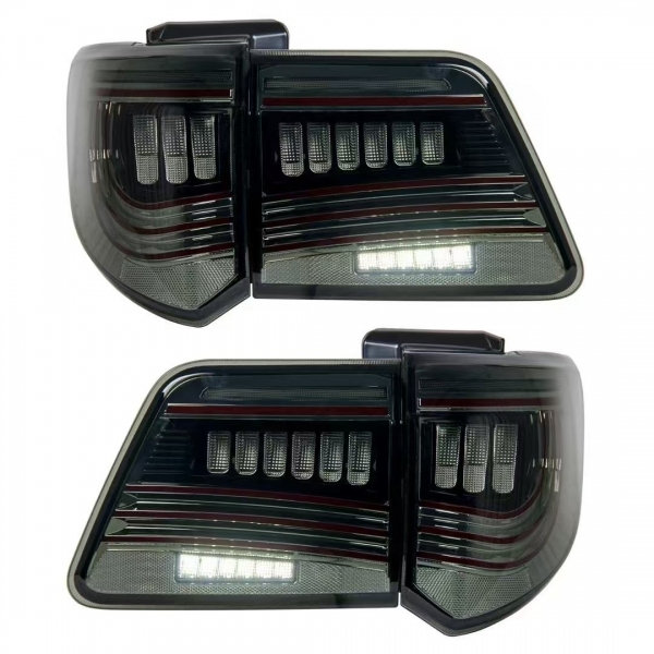 Dodge Style LED Tail Light for Toyota Fortuner 2012-2016 - Smoke Glass Dodge Style LED Tail Light for Toyota Fortuner 2012-2016 - Smoke Glass