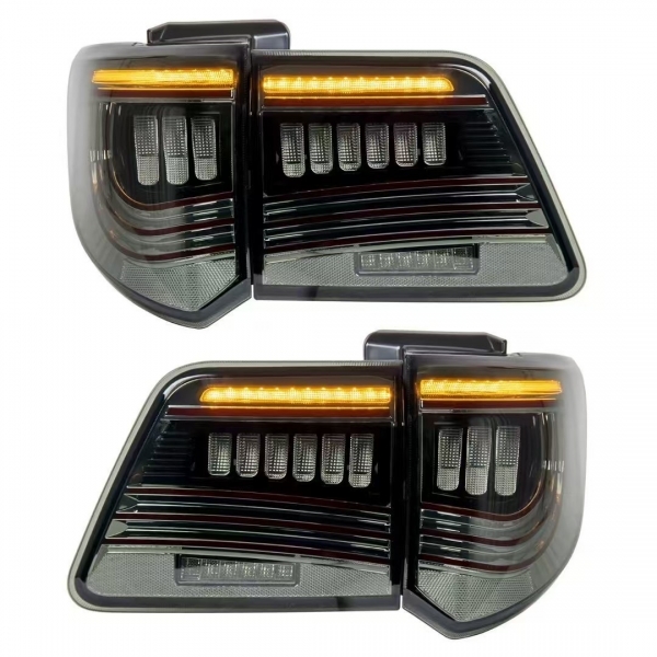 Dodge Style LED Tail Light for Toyota Fortuner 2012-2016 - Smoke Glass Dodge Style LED Tail Light for Toyota Fortuner 2012-2016 - Smoke Glass
