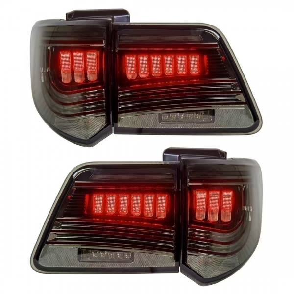Dodge Style LED Tail Light for Toyota Fortuner 2012-2016 - Smoke Glass Dodge Style LED Tail Light for Toyota Fortuner 2012-2016 - Smoke Glass