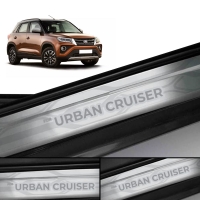 Galio Stainless Steel Door Sill Guards for Toyota Urban Cruiser 2020 Onwards Galio Stainless Steel Door Sill Guards for Toyota Urban Cruiser 2020 Onwards