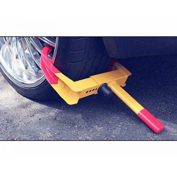 Car Wheel Tyre Anti Theft Lock Clamp Security For All Car - NYPD Style