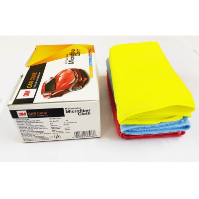 Original 3M Microfiber Car Cleaning Cloth (3 Pieces) 