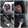Aluminum Alloy Car Push Start Stop Button Ring Cover Cap Iron Man Style Universal  Car Button Decoration Ring