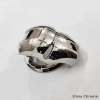 Aluminum Alloy Car Push Start Stop Button Ring Cover Cap Iron Man Style Universal  Car Button Decoration Ring