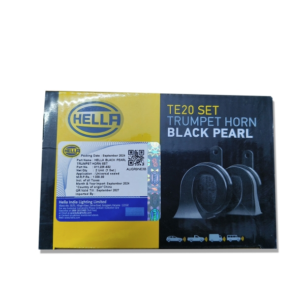 Hella TE20 Set Trumpet Horn - Black Pearl