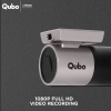 Qubo Smart Car Dash Camera Pro, G-Sensor, 1080P Full HD, Low Light, Wide Angle, WiFi, Emergency Event Recording, Upto 256GB Supported, Made in India, 1 Year Onsite Warranty