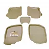 Leathride Texured 3D Car Floor Mats For Micra / Pulse / Sunny